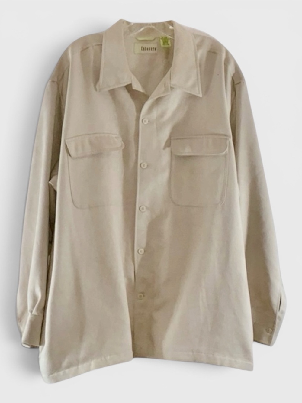 501 10/$50🏄🏻‍♀️ Cubavera Suede Button Up Shirt